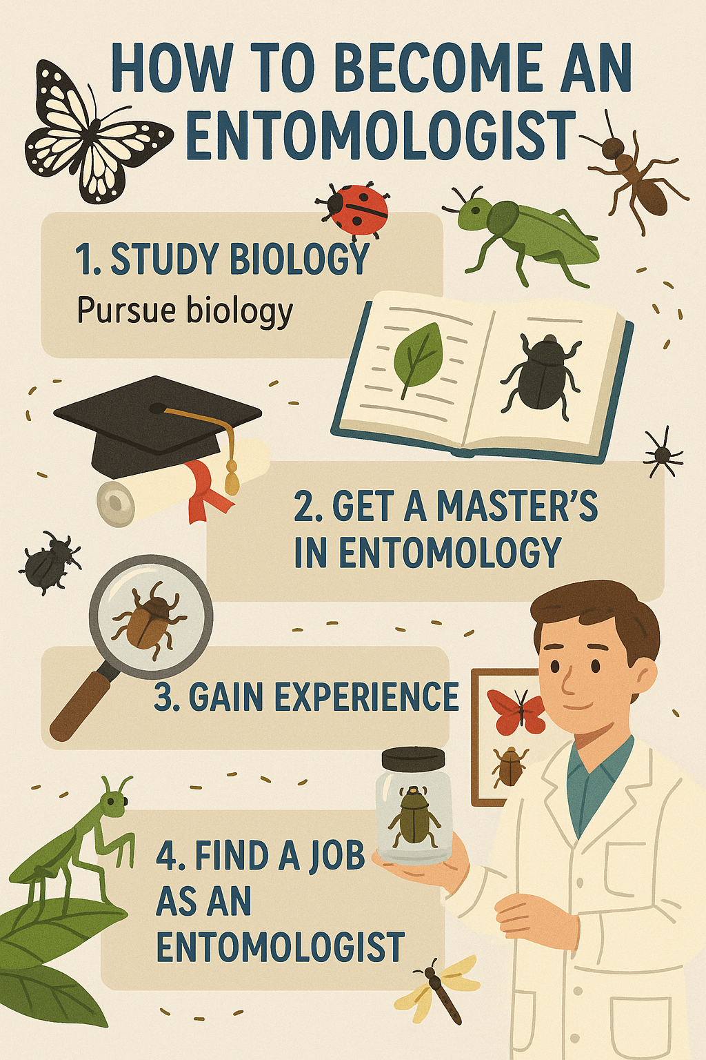 How to Become an Entomologist
